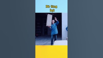 Bê Tông Làm Từ Bọt? Vật Liệu Siêu Nhẹ Này Có Thay Đổi Ngành Xây Dựng!