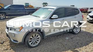 5UXWX9C52D0A11249 Bmw X3 2013