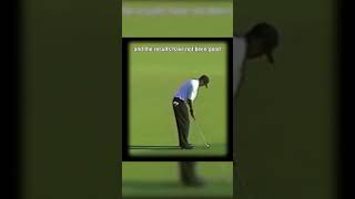 Tiger Woods Best Putt of His Career #tigerwoods #golf #shocking