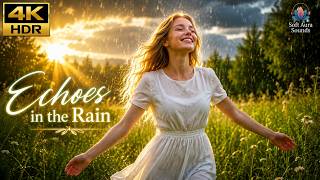 Echoes in the Rain 🌧️ Ambient Electronic Shoegaze | Breathy Female Vocals | Beautiful Women 4K HDR