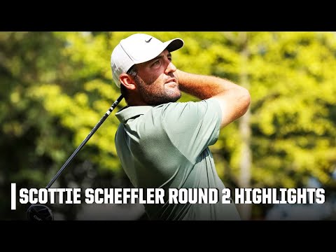Scottie Scheffler HIGHLIGHTS 🎥 Round 2 of the BMW Championship | Golf on ESPN