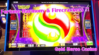 Fortune Harmony - Phoenix Dragon and Firecracker Slot Gameplay - Gold Horse Casino #siga #goldhorse
