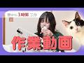 【作業用】１時間静かに工作をします【猫ち〜のおもちゃ】@mongolknife 