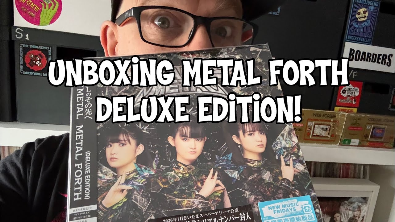 Unboxing BABYMETAL’s Metal Forth Deluxe Edition 