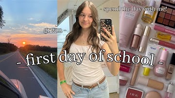 grwm first day of school! | leila jade