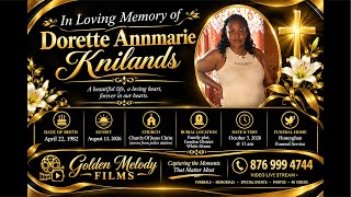 🕊️ Thanksgiving service for the life of our dear beloved Dorette Anne-Marie Knilands 🕊️