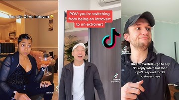 Best Of Relatable Introvert TikToks | Life Of An Introvert | Funny TikTok Compilation