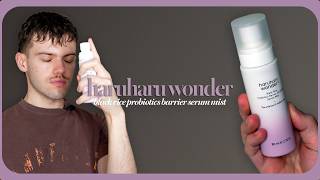 haruharu black rice probiotics barrier 2% nad+ serum mist | trial + review