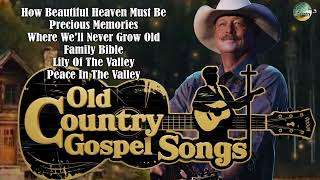 Alan Jackson, Merle Haggard || Country Gospel Music || Songs of Peace 🌾 | Strength for the Soul