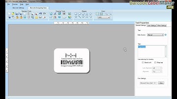 Print barcode labels on different types of sheet or predefined label
