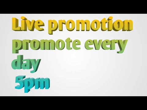Live On #2Sunday Promote Welcome Every Day New Frnds Cntd