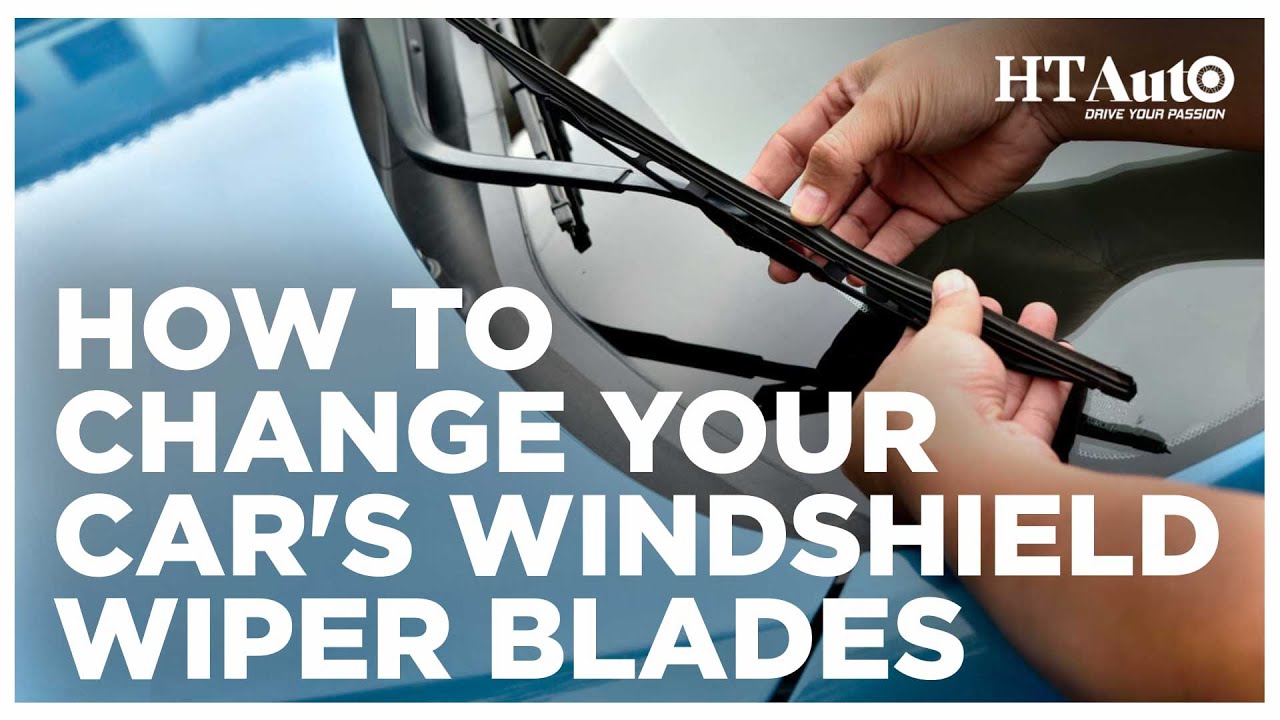 How to change your car wiper blades