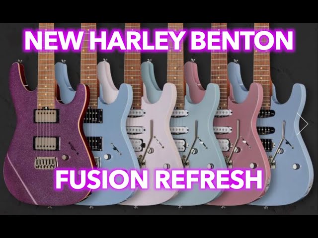 Harley Benton Fusion iii releases - Now with Blacksmith stainless