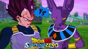 Vegeta Ultra Ego vs Beerus - Dragon Ball Z Sparking Zero Mods