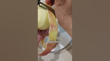 Apple Peeling #asmr #shortvideo #satisfying #shorts #viral #apple