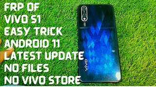 FRP OF VIVO S1 | latest update fixed 100% | Google account locked FRP | FRP Of vivo S1 without PC