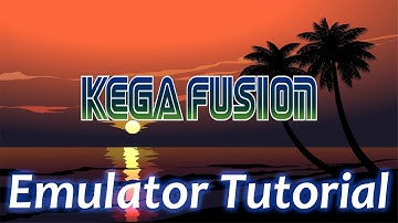 Kega Fusion the Sega Emulator Setup and Test