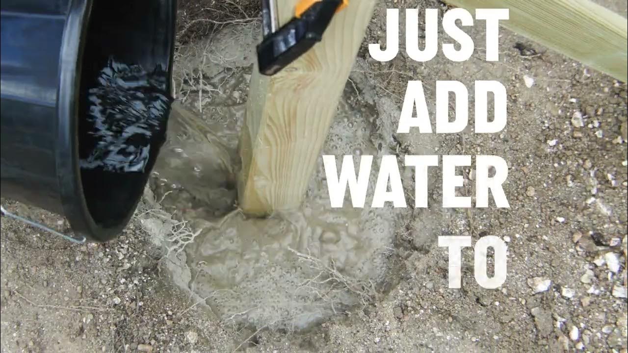 No Nonsense Postfix Concrete 156GL Screwfix YouTube