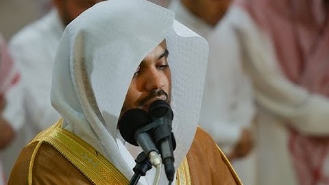إِنْ تُعَذِّبْهُمْ فَإِنَّهُمْ عِبَادُكَ  تلاوه خااشعه للشيخ ياسر الدوسري