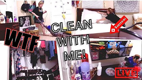 CLEAN WITH ME!!!