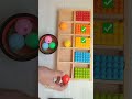 Colour Sorting asmr 🔴🟠🟢#asmr #satisfying #relaxing #playhouse