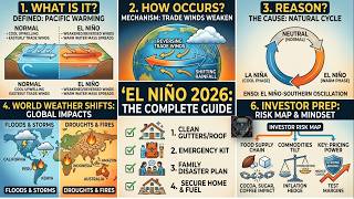 El Niño 2026 Explained | Weather Event Changes the Global Economy | How to Profit Extreme Weather