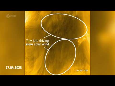 Scientists Spot Tiny Sun Jets Driving Fast and Slow Solar Wind