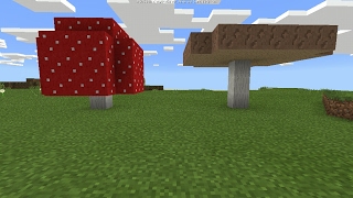 √MCPE (Tricks) How to grow mushroom trees even you are not in swamp biomes screenshot 5
