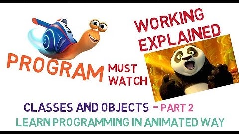 Class and Objects in C++( Part - 2)-20