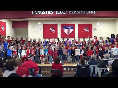 Langston Road Elementary School Veterans Program 2