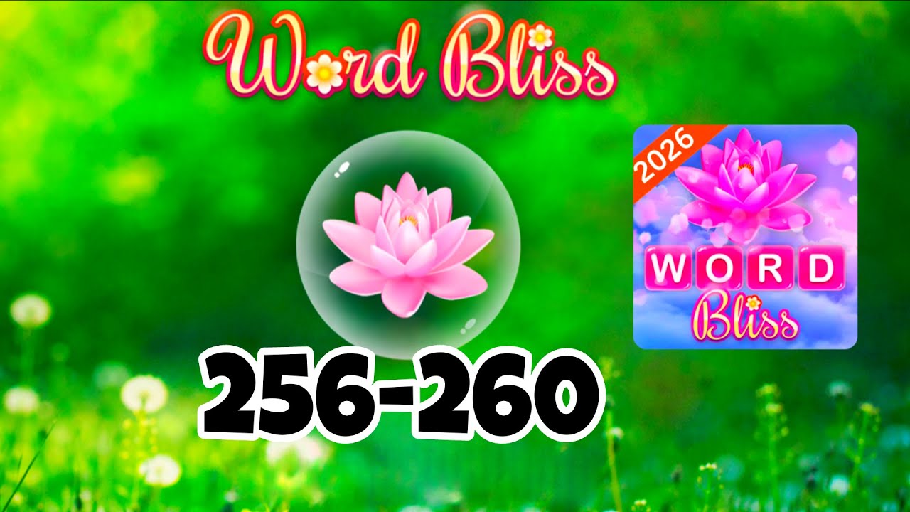 Уровень WORD BLISS 256 257 258 259 260