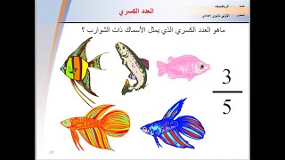 Les Fractions-Écritures Fractionnelles -الاولى اعدادي Ac1