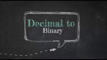 Decimal to Binary Malayalam