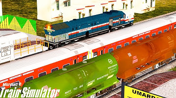 Palanpur Concor Freight || SBI WDG4 || MSTS Open Rails Journey Part 1