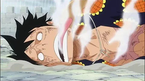 Luffy vs Doflamingo - Last Fight Luffy Exhausted