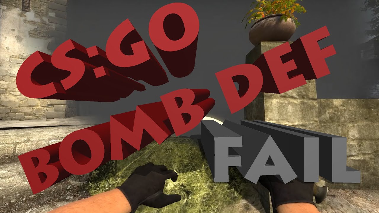CS:GO | Bomb defend fail on cobble montage - YouTube