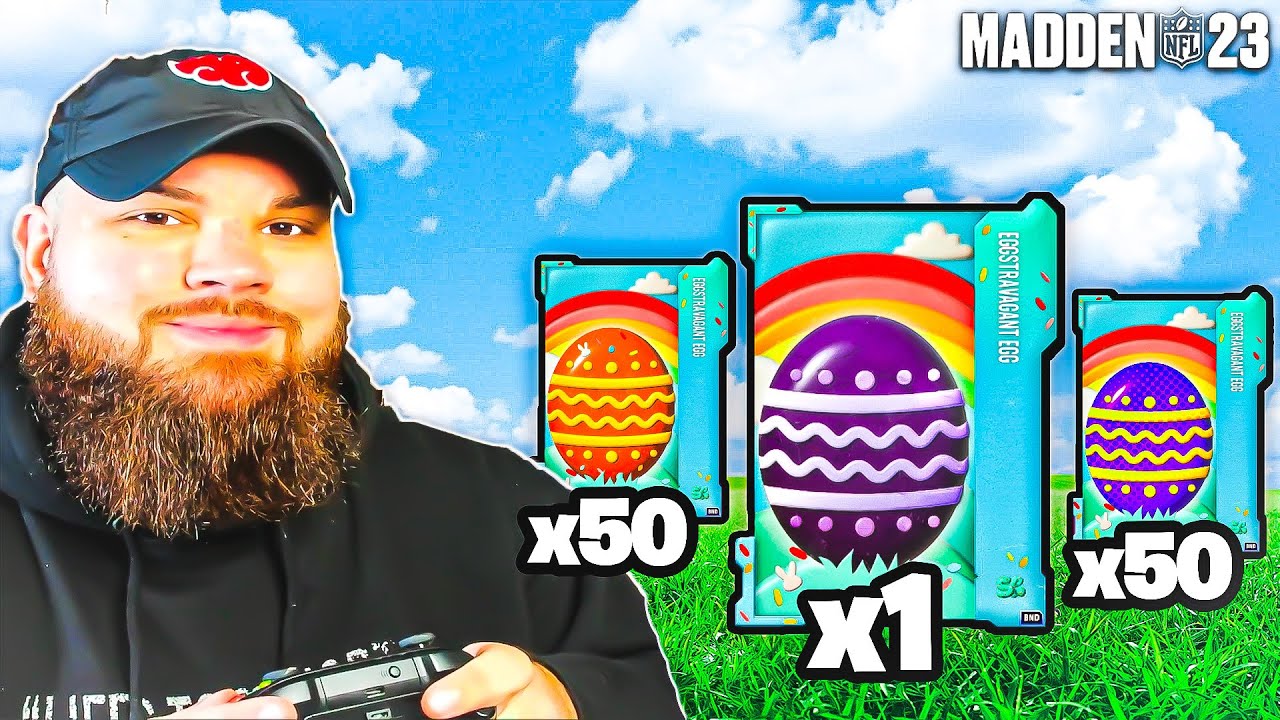 SO MANY EGGSTRAVAGANT EGGS (EASTER EGG PACK OPENING MADDEN 23)