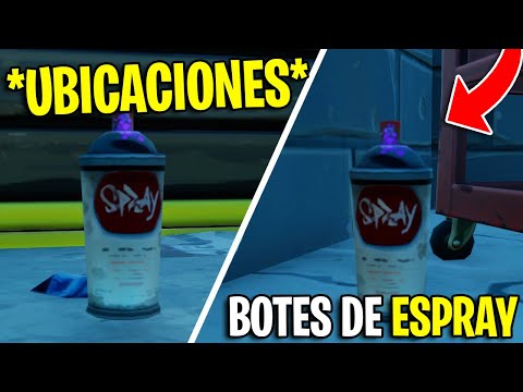 Vídeo: Ubicaciones De Las Latas De Aerosol Fortnite: Dónde Encontrar Las 5 Latas De Aerosol Perdidas