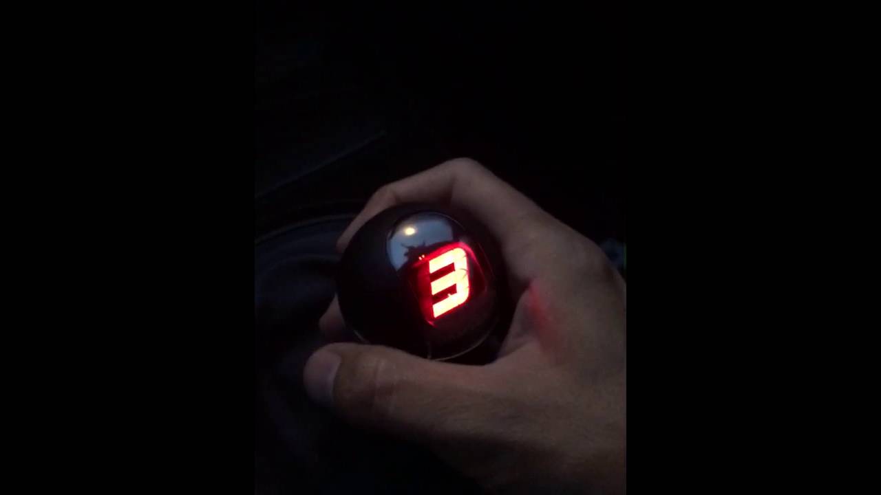 BMW Z4 E 85 INDYCATOR SHIFTER KNOB WITH DIGITAL GEARDISPLAY YouTube
