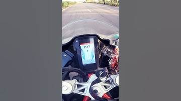 TVS Apache RR 310 Speed Check😎 #tvs #rr310 #shorts #youtube #viral #trending