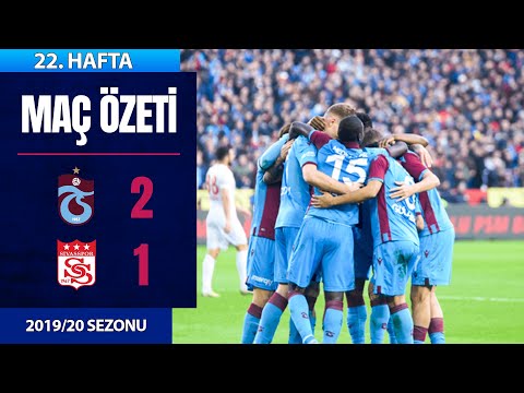 ÖZET: Trabzonspor 2-1 Sivasspor | 22. Hafta - 2019/20