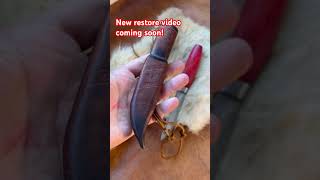 Restored Vintage Mora Knife