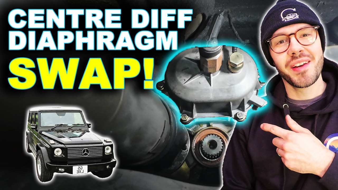 Замена вакуумной диафрагмы блокировки центрального дифференциала G WAGON - W463 G500