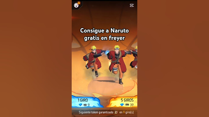 Cómo conseguir a Naruto gratis en Free Fire #freefire #garenafreefire #naruto