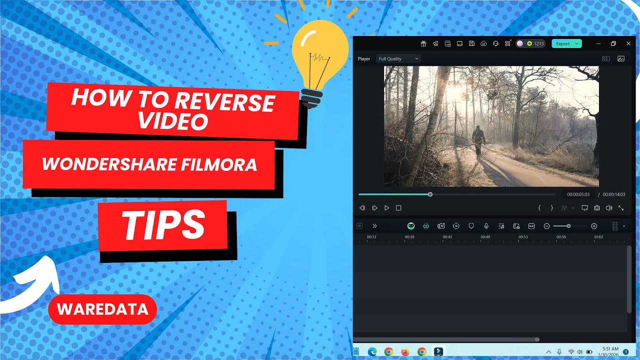 How to Reverse Video in Wondershare Filmora