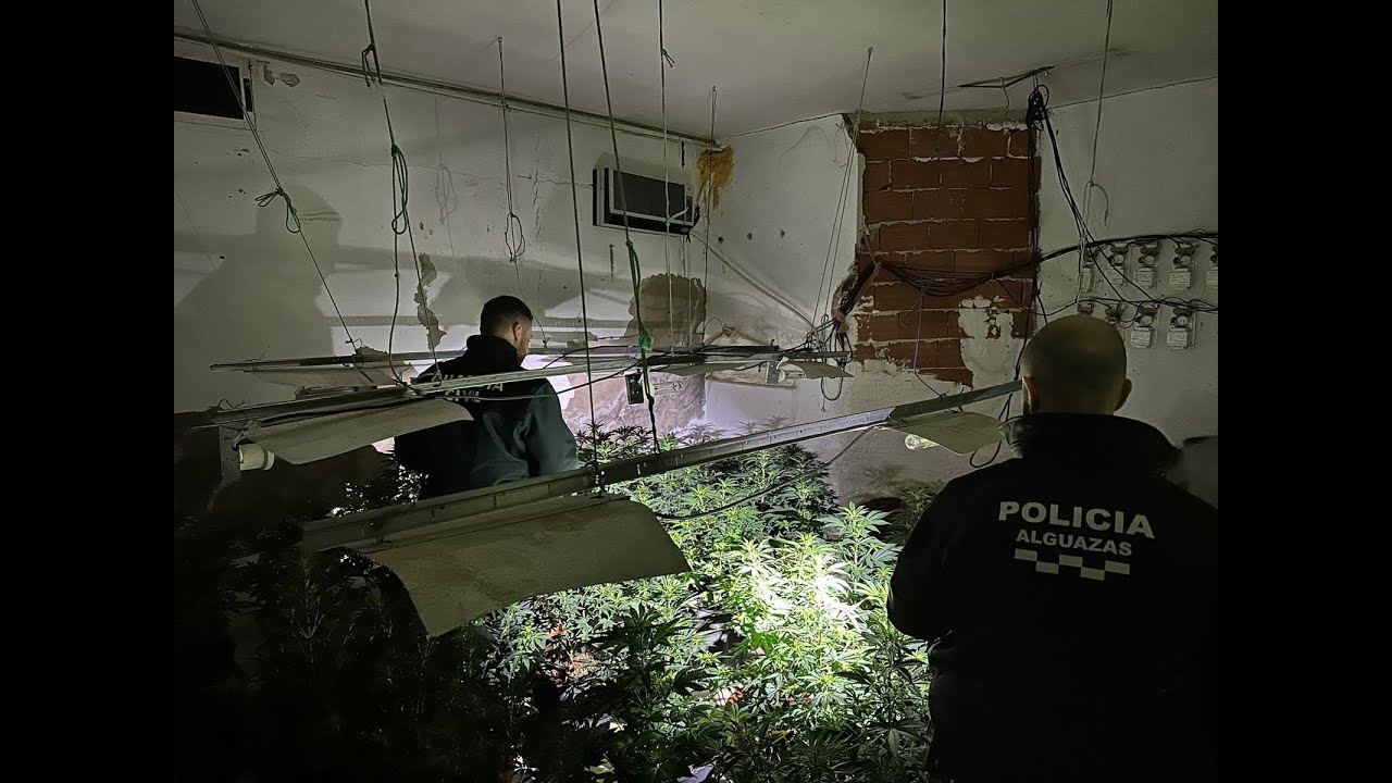 Muere electrocutado en Alguazas y había marihuana