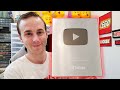 YouTube Silver Play Button Unboxing!!
