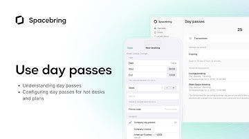 Use day passes | Spacebring platform for shared & coworking spaces