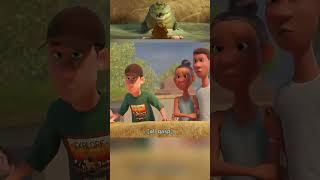 A young boy fell into a pond where big crocodile lived.. #animationmovierecap #animeplot