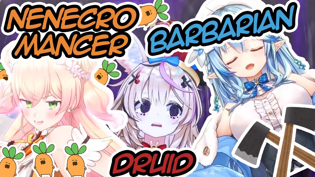 [NePoLaBlo/NePoLaBath] Nonstop laughs in Diablo IV[Hololive/Momosuzu Nene/Omaru Polka/Yukihana Lamy]